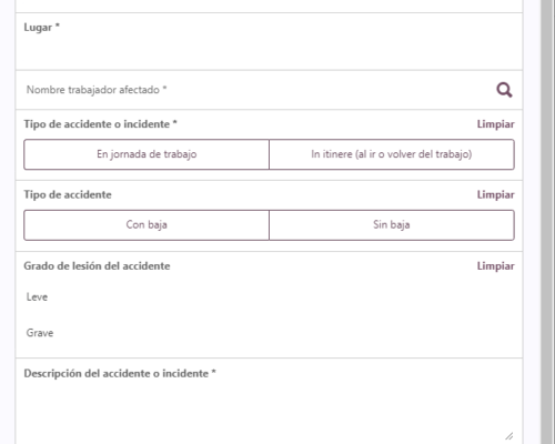 Software Prevención De Riesgos Laborales Accidentes